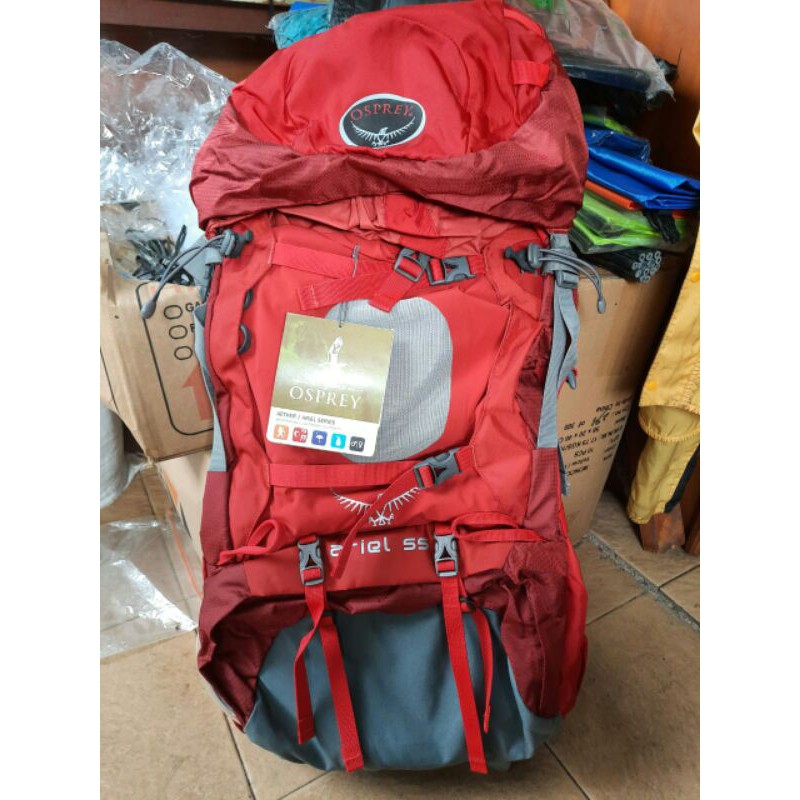 Tas Gunung Carrier Osprey Ariel 55 Ready 2 Warna