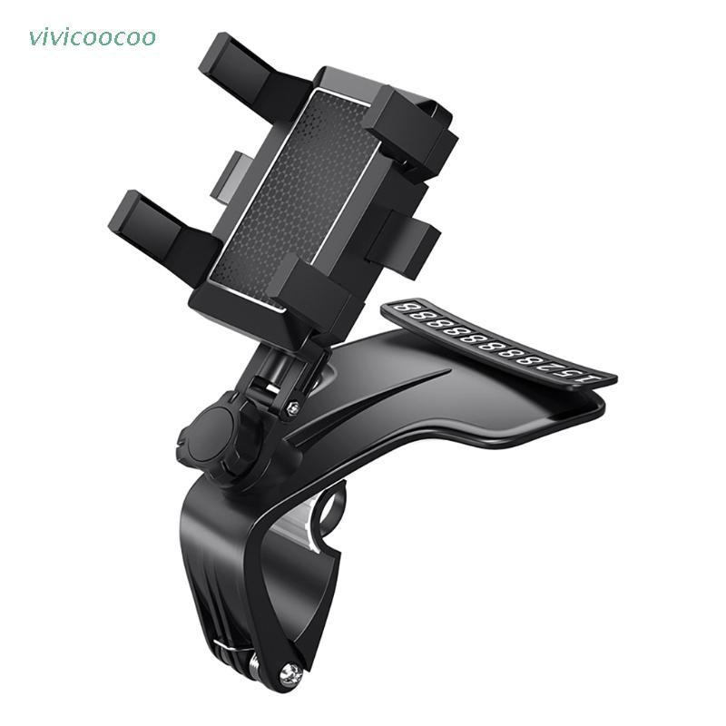 Vivi Braket Stand Holder Smartphone Mount Dashboard Mobil Rotasi 1200 Derajat Untuk Navigasi