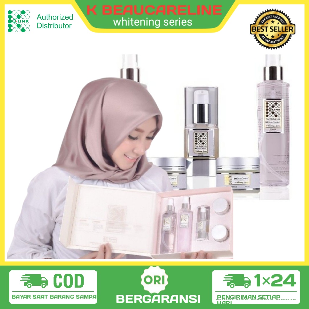 K BEAUCARELINE WHITENING ORIGINAL SERIES PAKET PERAWATAN WAJAH