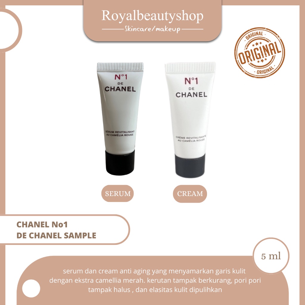 Chanel No 1 De Chanel Sample (serum / creme Au Camelia Rouge)