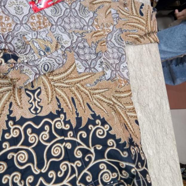 ♣ Grosir Batik Jakarta,Couple Batik Ayah dan Anak Laki Laki,Cowok,Pria Katun Premium Lengan Panjang 