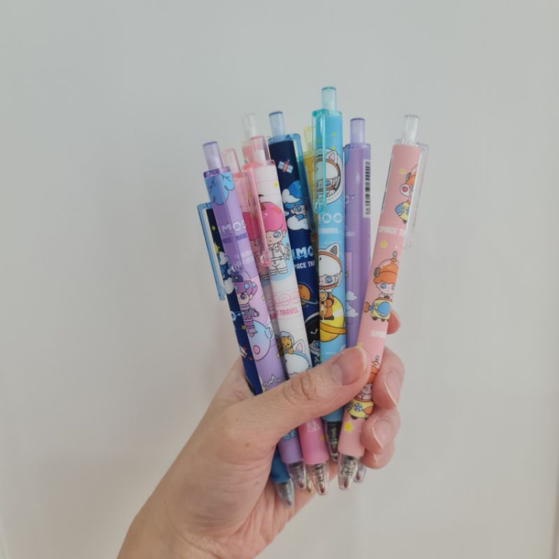 

Pen Karakter Pena Pulpen Character Lucu Space Travel Theme Kid Pen Bolpen ATK Murah Aesthetic Import