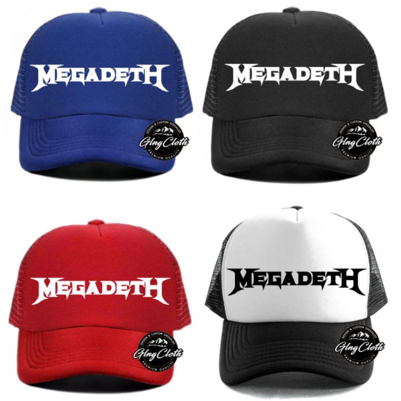 Topi Megadeth - Topi Trucker Megadeth