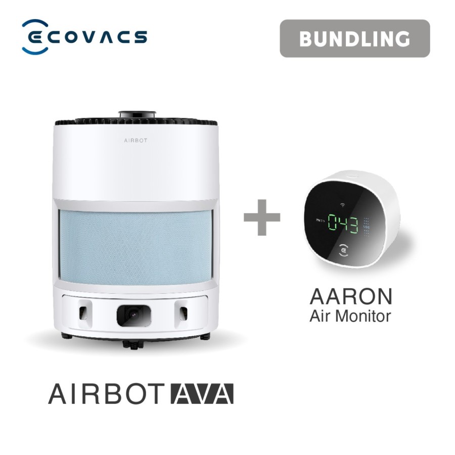 Ecovacs AIRBOT AVA Air Purifier Portable Robot Pemurni Udara Portabel