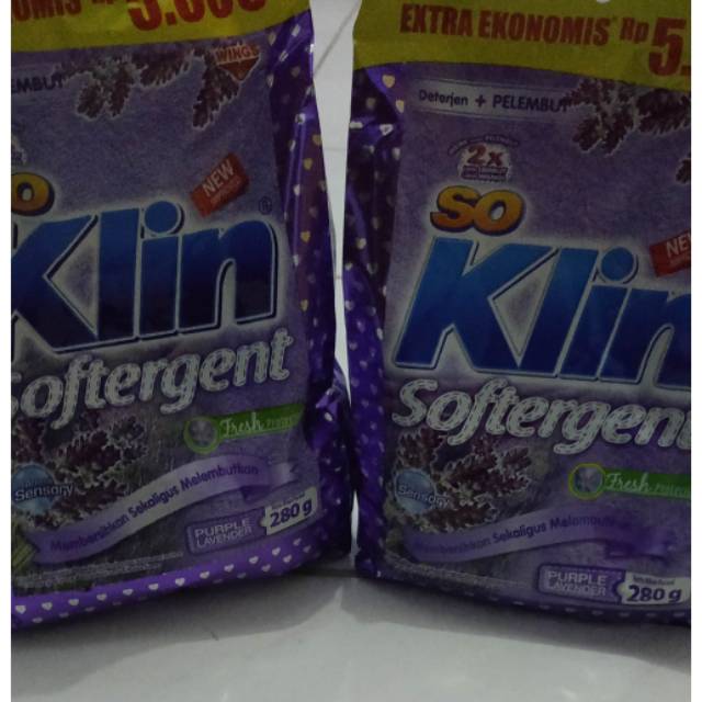 

So Klin softergent kemasan 5000