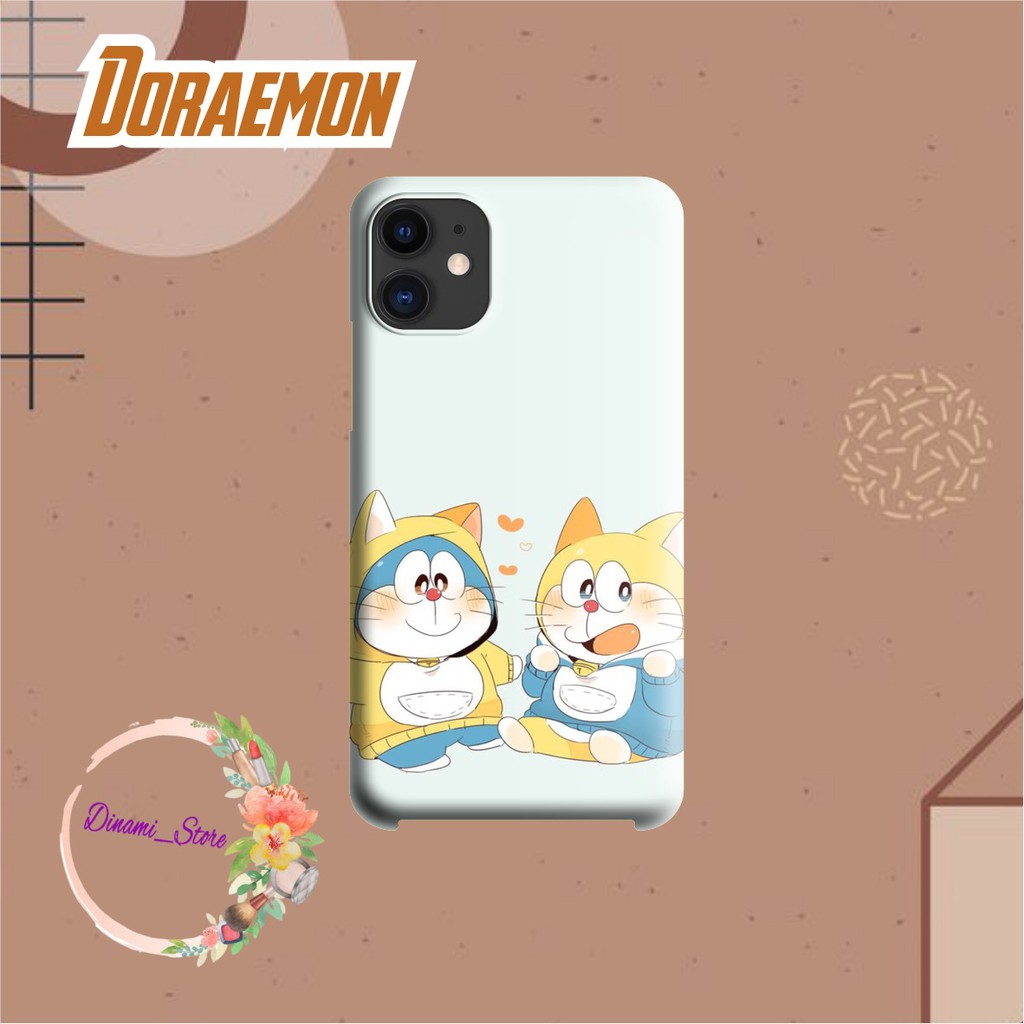 Hardcase DORAEMON Realme C1 C2 C3 U1 2 2 Pro 3 Pro 5 5i 5s Pro 6 Pro X Xt C11 C12 C15 7 DST1707