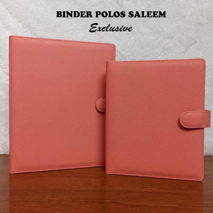 

((READY COD)) BINDER POLOS EXCLUSIVE WARNA SALEEM A5 DAN B5 PROMOKode 3974