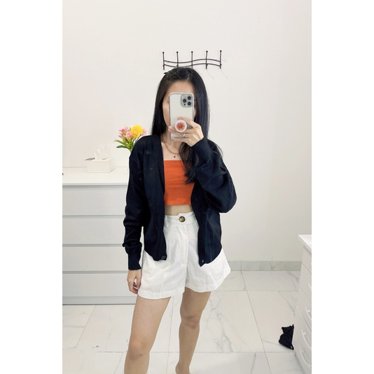 cardigan rajut wanita .cardigan/luaran knit kancing depan.outer knit import wanita.korean style