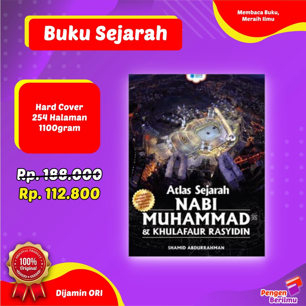Atlas Sejarah Nabi Muhammad dan Khulafaur Rasyidin