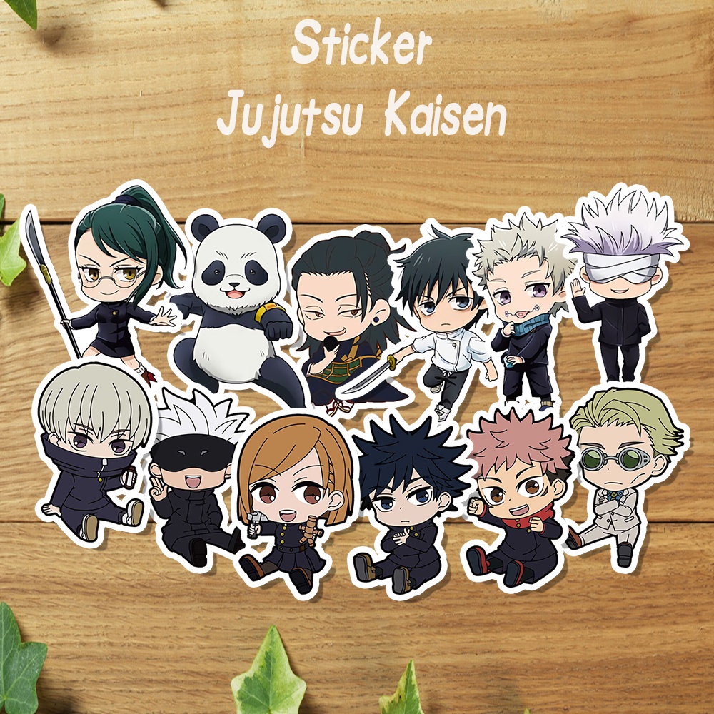 

Sticker Anime Jujutsu Kaisen / Stiker Pack Gojo Satoru (6Pcs)
