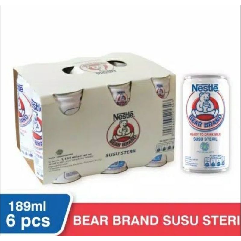 

Bear Brand (susu beruang) "MURAH" 189 ml 6pcs. READY STOCK!!