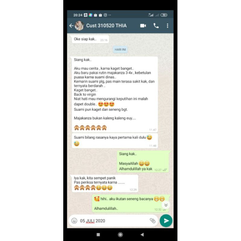 Manjakani Kanza 100% Asli / Obat Keputihan Gatal Bau Paling Ampuh BPOM / Pelancar Haid / Obat Kista Miom Ovarium Bartholin Tanpa Operasi / Obat Endometriodis PCOS Ampuh Teruji Klinis / Program Hamil Herbal Promil-8