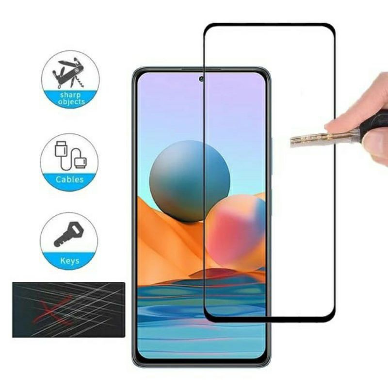 Redmi Note 10 / 10 Pro / Note 9 / 9 Pro / Note 8 / 8 pro Note 7 Temper Glass Anti Gores Kaca Screen