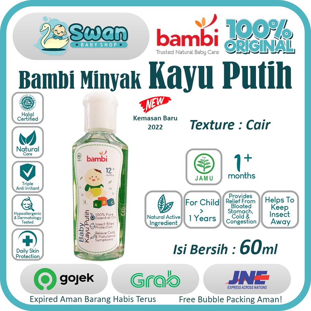 Bambi Baby Minyak Kayu Putih 60ml