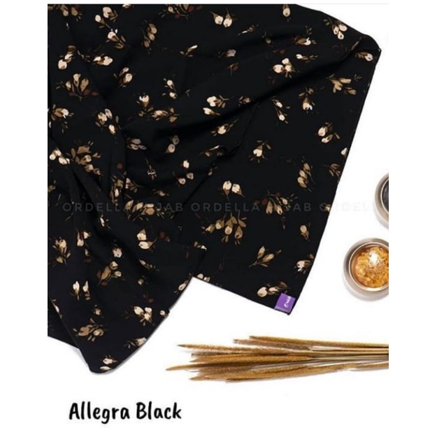 Kerudung segi empat syari Allegra 150cm