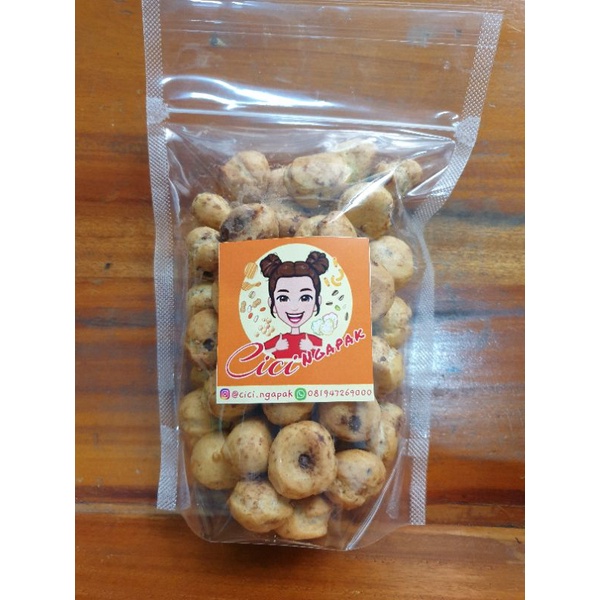 Soes Kering Coklat mirip Nissin 200gr