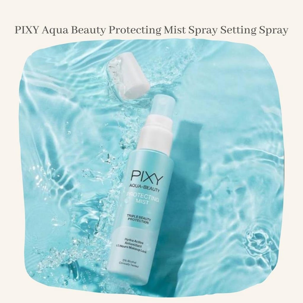 ✿ELYSABETHME✿ Pixy setting spray makeup tahan lama untuk bedak foundation semprotan bikin riasan awet