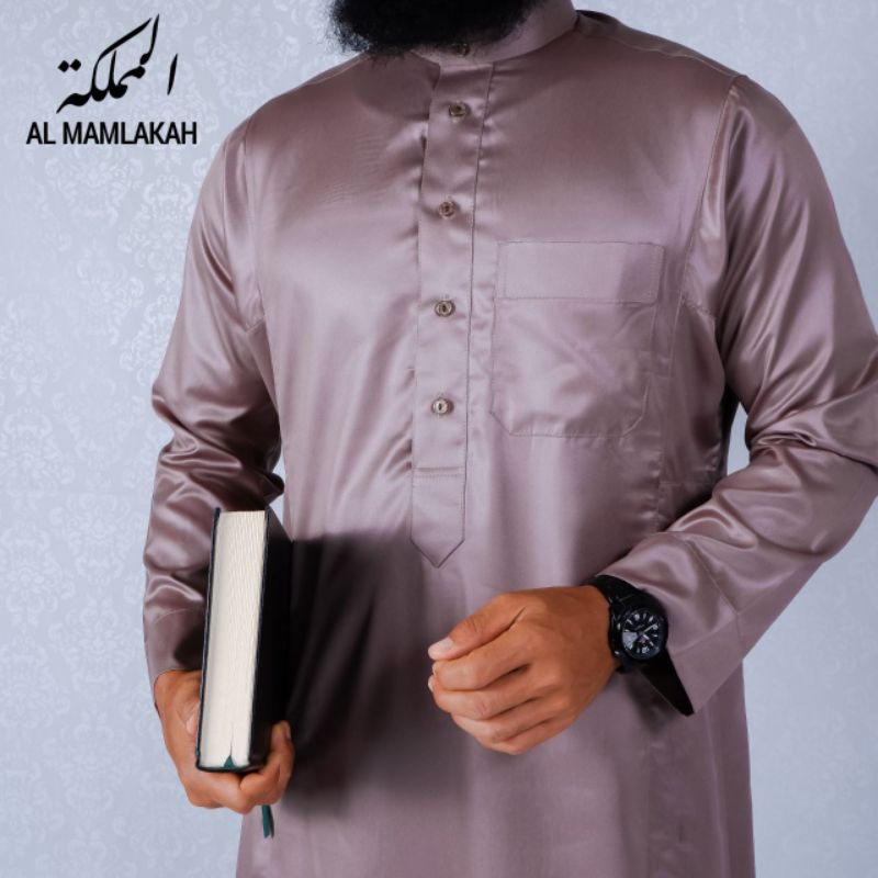 JUBAH SAUDI | GAMIS STYLE AL HARAMAIN KAIN POLYSTER KOREA MERK AL MAMLAKAH KUALITAS SETARA AL HARAMA