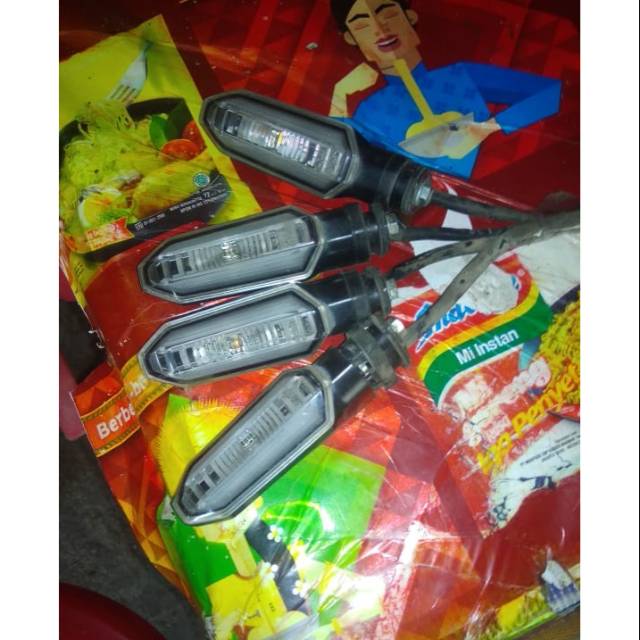 Lampu sein 2nd ori new cb150r led cbr150 facelift