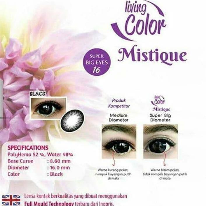 ❤ RATU ❤ Softlens Mistique Normal | Soflens Mistiq Big Eyes Dia 16mm