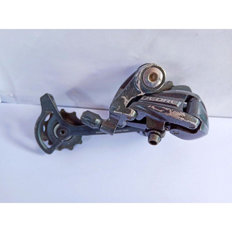 RD Shimano Deore Asli Made in Japan 9 Speed Rear Derailleur Bekas Berkualitas Di Jamin Original