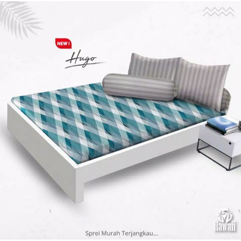 Sprei Hawaii 160x200 Queen Hugo, Rosalie, Bubble, Alphabet, Delisa
