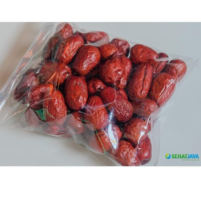 

TERMURAH!!! Angco Ang co Hong zao (red dates) Kurma Merah Premium Jumbo 500 gram .,.,.,,,