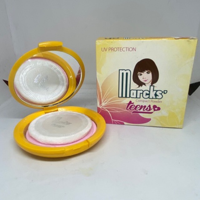 [ padat ] Bedak marcks padat / bedak padat marck / uv whitening