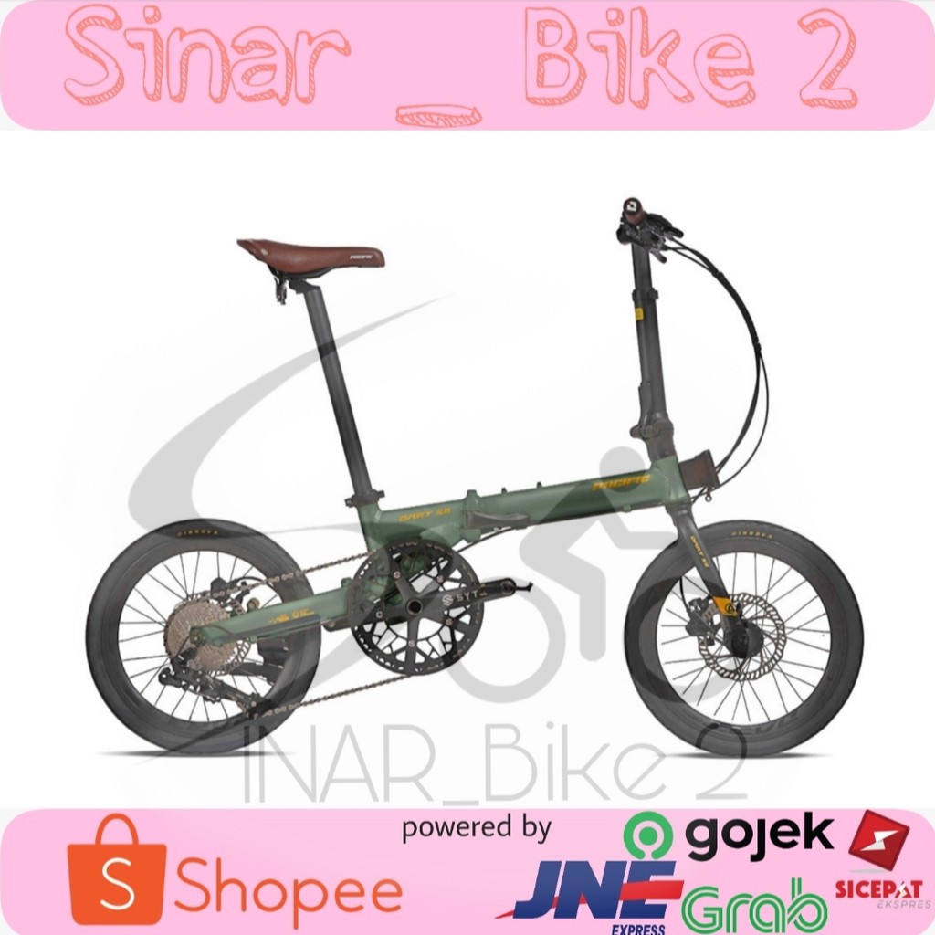 Sepeda Lipat 16Inch Pacific Dart 5.0
