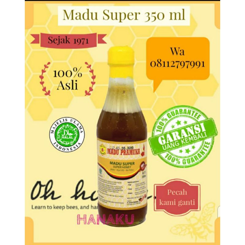 

Madu Pramuka Super 350 ml