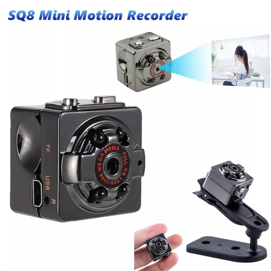 NA - Kamera Mini Pengintai SQ8 - Spy Camera Mini - Cctv Mini