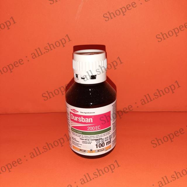 Insektisida Dursban 200 EC (100ml)