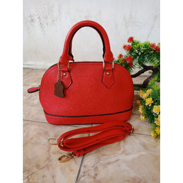 ALMA SLING /HANDBAG MINI KULIT ASLI,  TAS ALMA MINI KULIT ASLI,  PRELOVED TAS ALAMA KULIT ASLI,