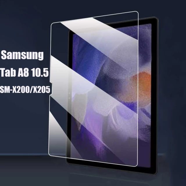 SAMSUNG GALAXY TAB A8 10.5 2022 X200 X205 TEMPERED GLASS CLEAR