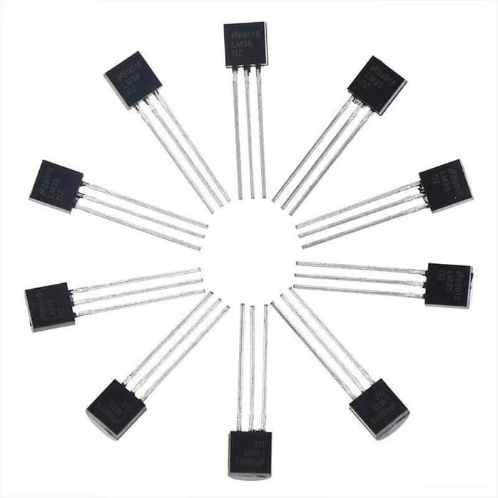 Sensor Suhu LM35 Temperature Sensor TO92 Package