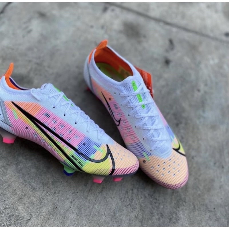Sepatu Bola Nike Mercurial Vapor 14 Elite Dragonfly White