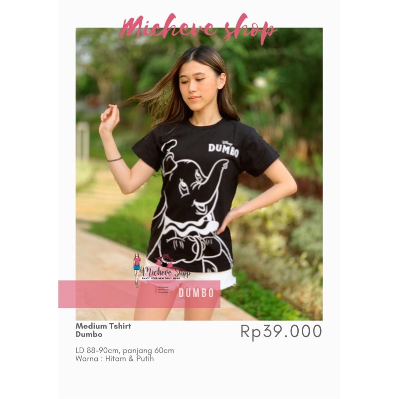 Pakaian Wanita Kaos Cewek Baju Ddummboo Sirkus