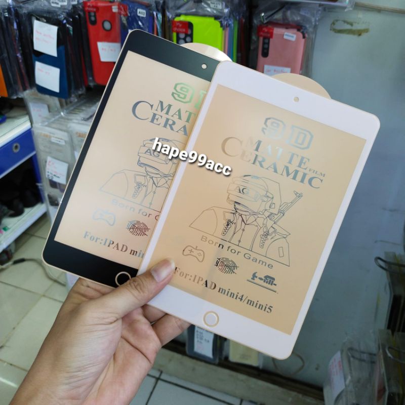 Ipad Mini 1 2 3 4 5 anti gores nano ceramic film matte full screen