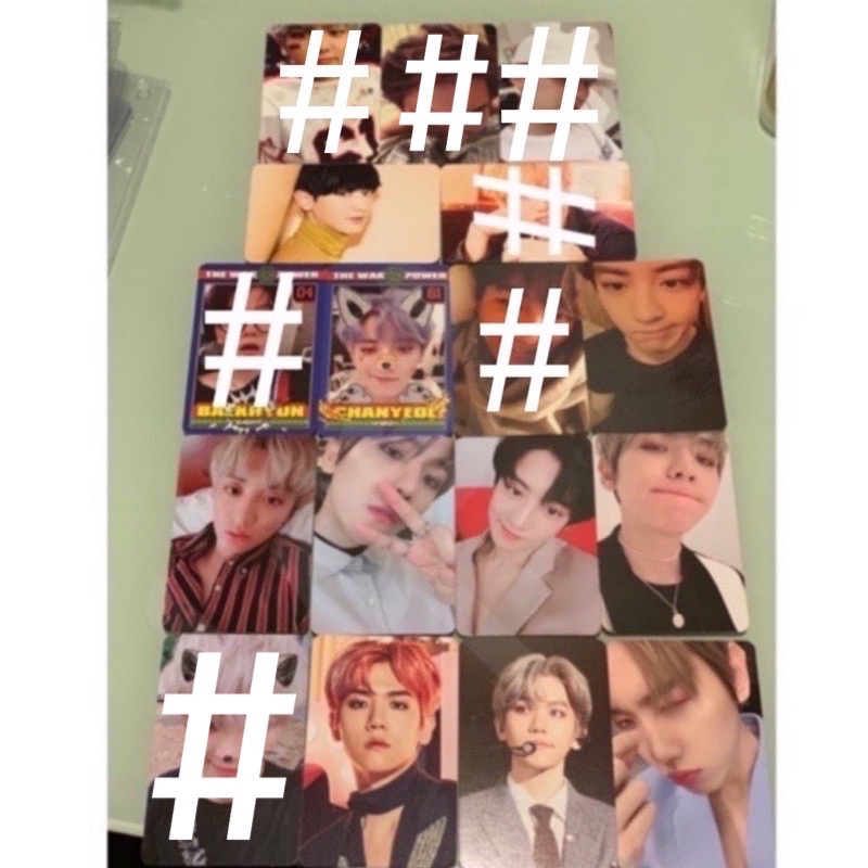 EXO Xiumin Suho Chanyeol Baekhyun Magic Mama For Life Sing For You Exodus Love Me Right Photocard PC