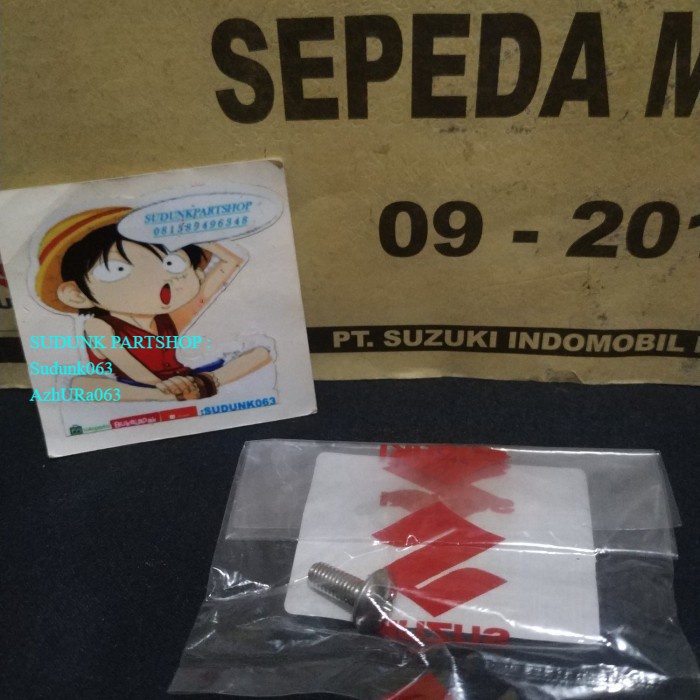screw baut breket belakang body satria Fu ori sgp