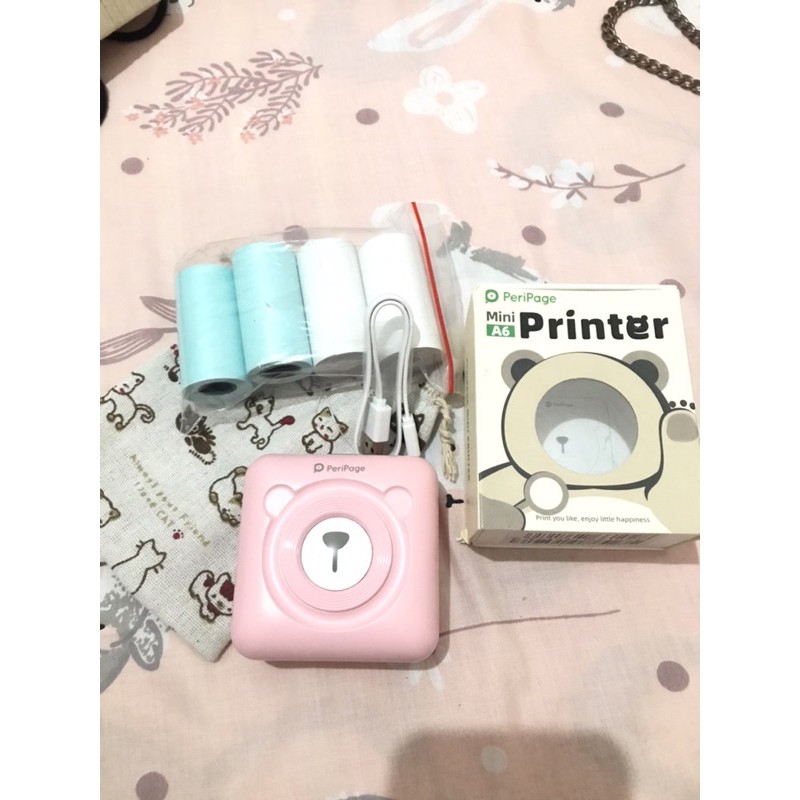 mini printer peripage A6 second