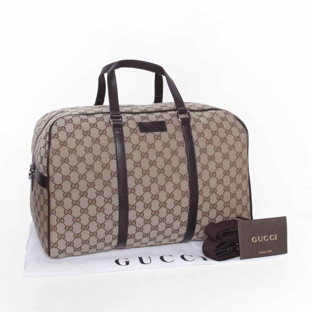 Tas Gucci GG Canvas Carry on Duffle Bag