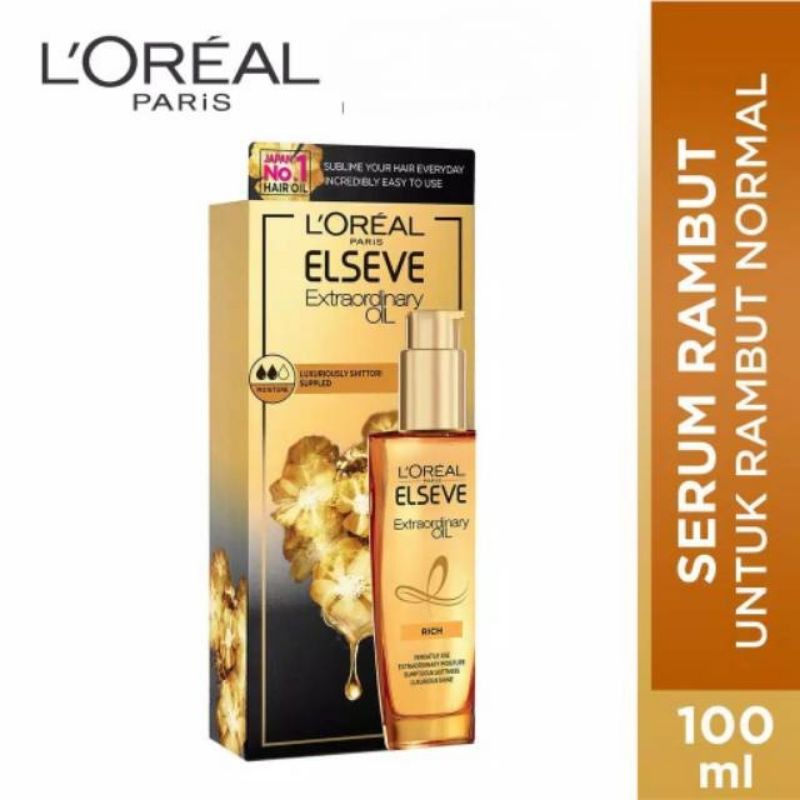Loreal extraordinary oil hair serum | vitamin rambut loreal