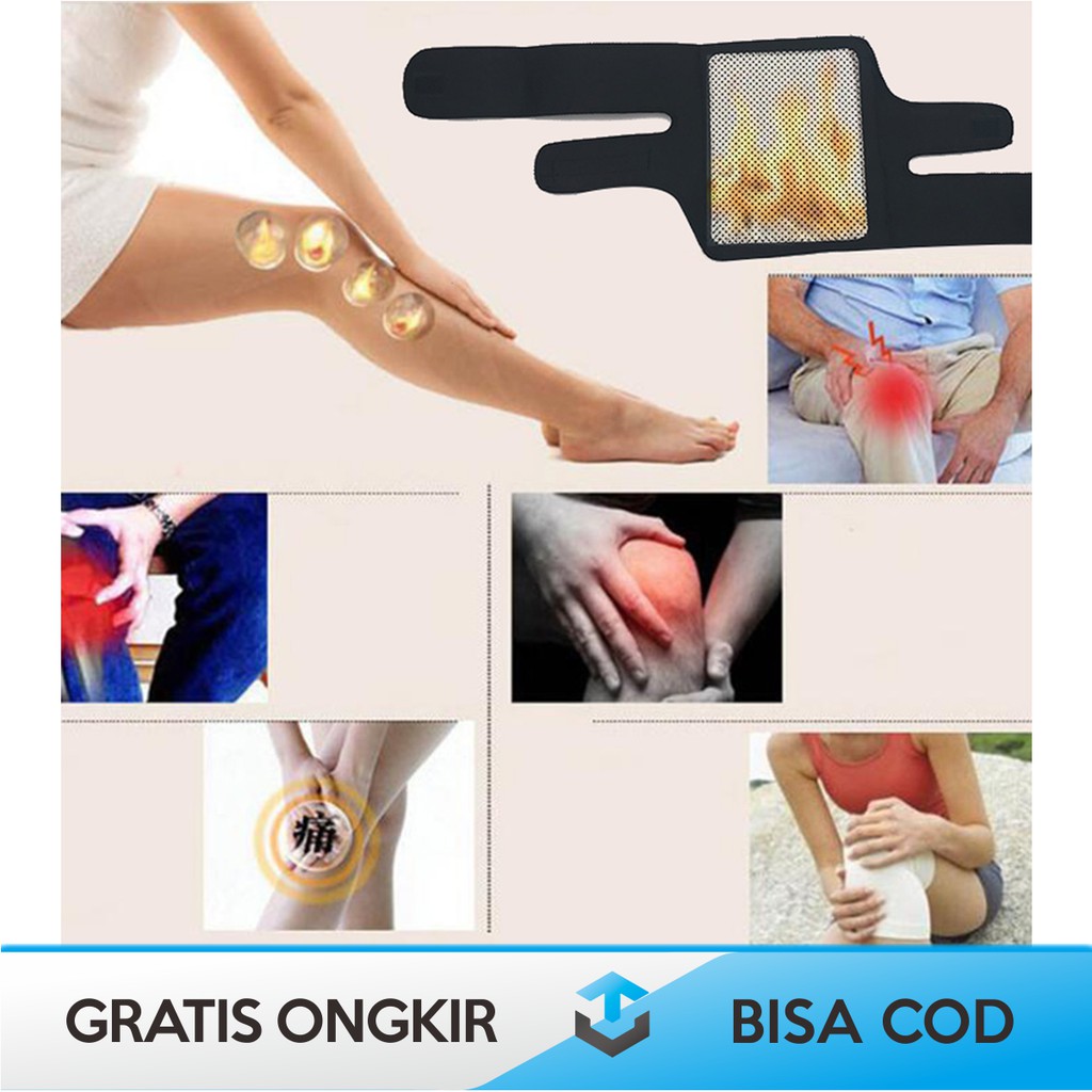 TERAPI LUTUT MAGNETIK 256 ORI TAFFSPORT ELASTIS - PELINDUNG TERAPI LUTUT MAGNETIC 258 ORIGINAL FISIO