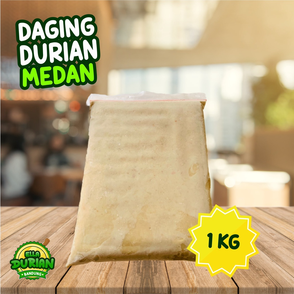 

Daging Durian Medan Frozen 1 Kg - Buah Durian kualitas Premium Murah