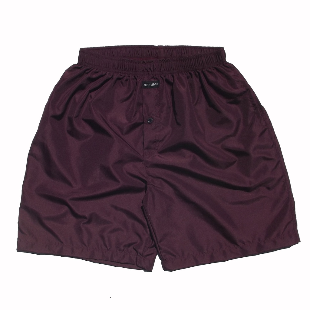 (NEW ARRIVAL) CELANA PENDEK BOARDSHORT / WALKSHORT RIFAM PARASUT MODEL KANCING POLOS