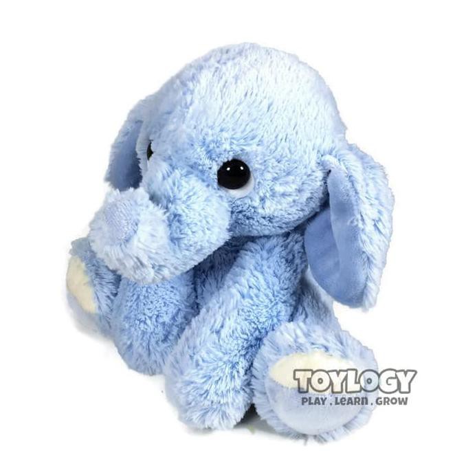 stuffed blue elephant for baby