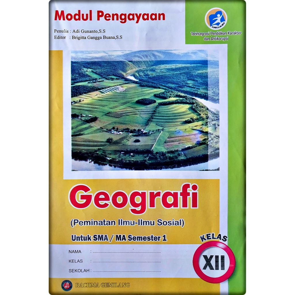 LKS GEOGRAFI SMA/ MA KELAS X 10 SEMESTER 1 Rachma