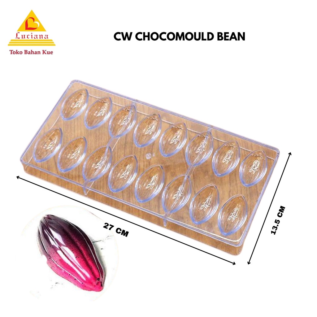 CETAKAN COKLAT ACRYLIC - Chocolate Mould - Alat Cetak Cokelat - Pencetak Mould