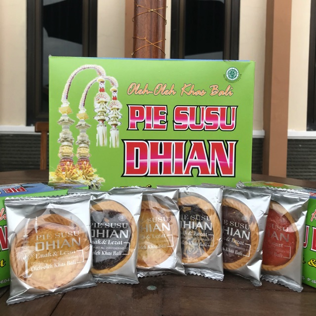 [100pcs] 2 BOX BESAR PIE SUSU DHIAN BALI